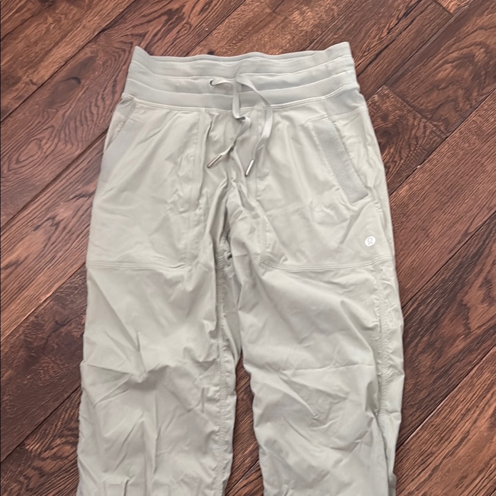 Lululemon sage green dance studio pants size 2 limited edition color